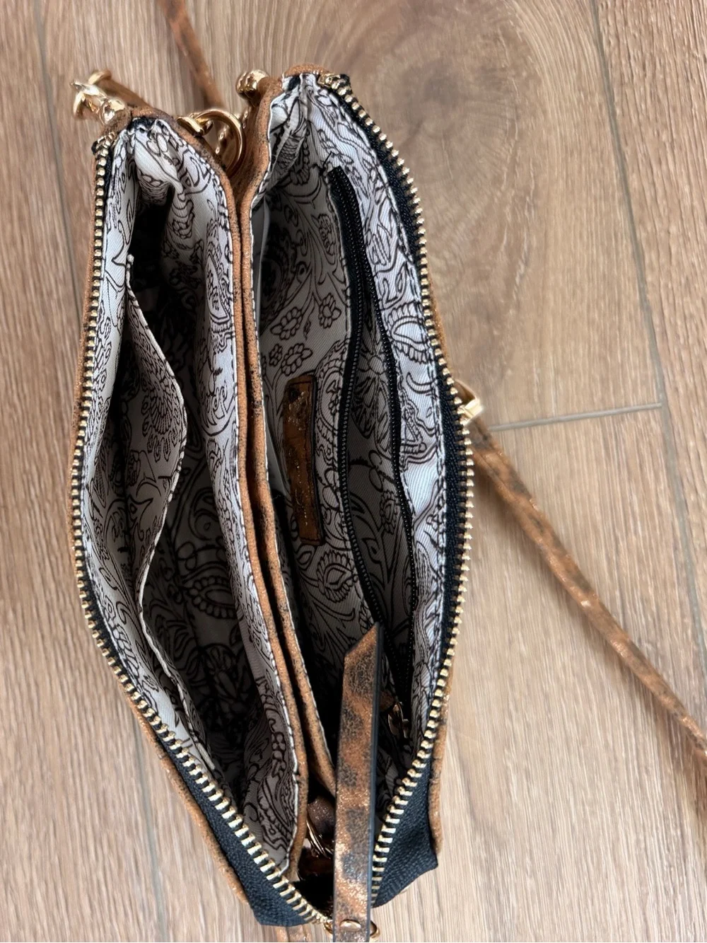 Leopard Print Crossbody Shoulder Bag by Jessica Simpson